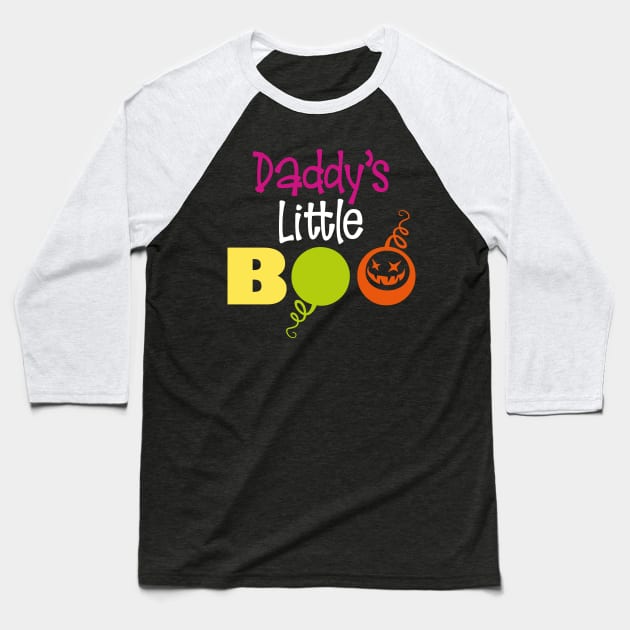 Daddy's Little Boo Baseball T-Shirt by danydesign